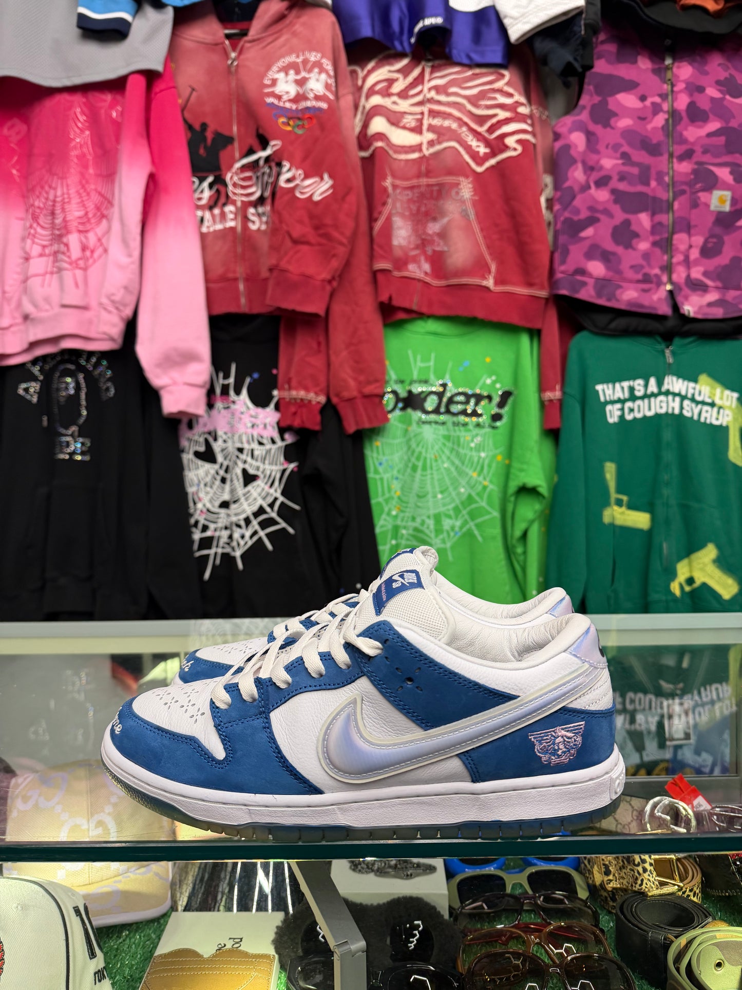 NIKE SB DUNK LOW BORN AND RAISED (PRE-OWNED W/ BOX)