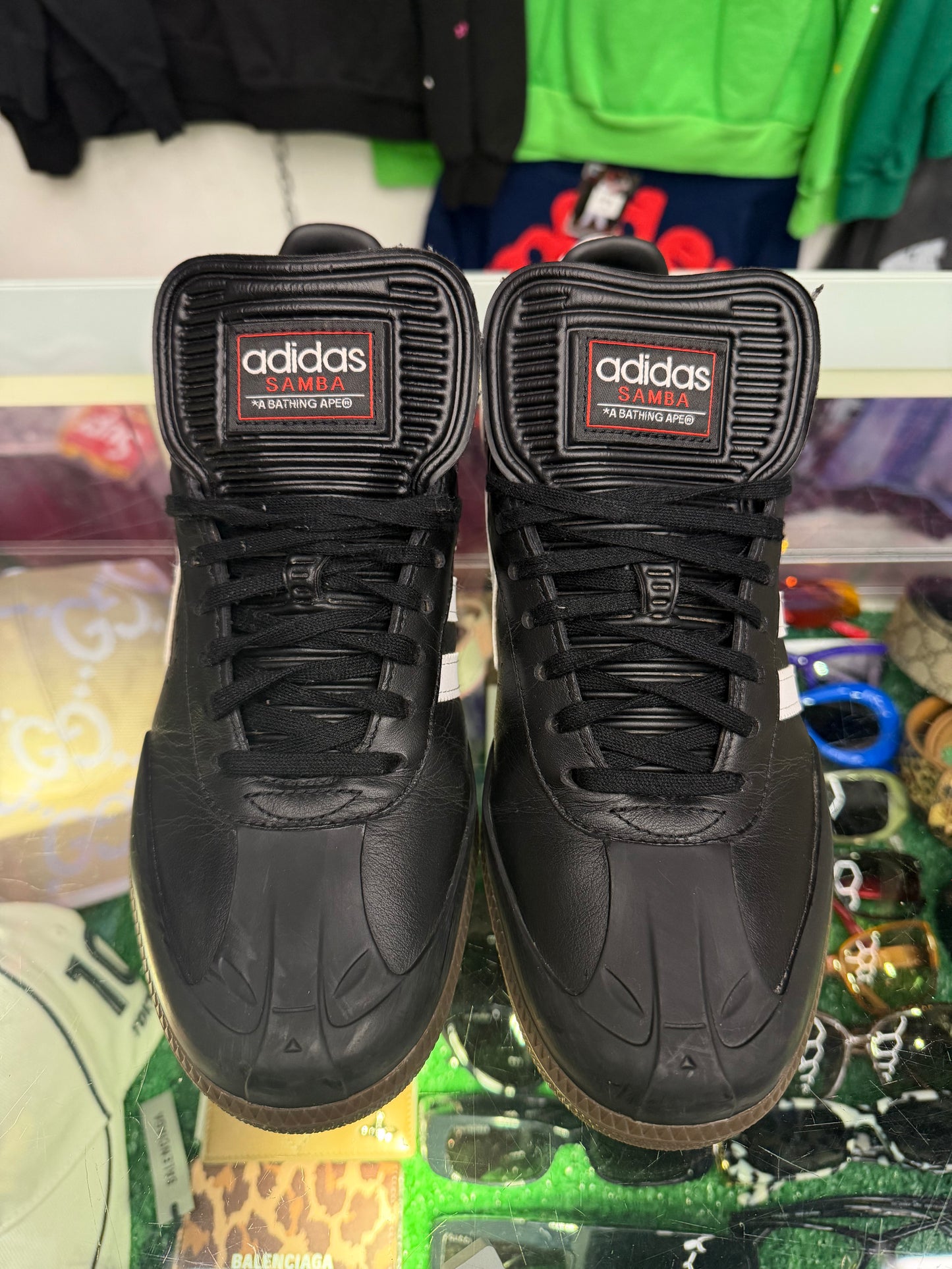 ADIDAS BAPE SAMBA (PRE-OWNED W/ BOX)