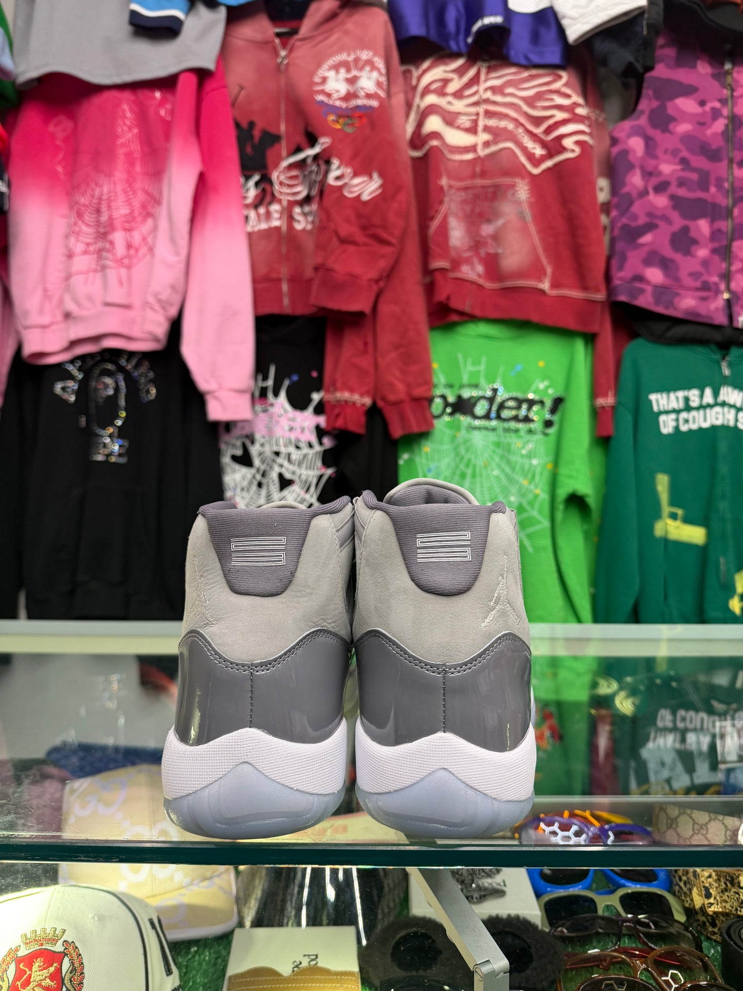 JORDAN 11 COOL GREY (PRE-OWNED W/ BOX)
