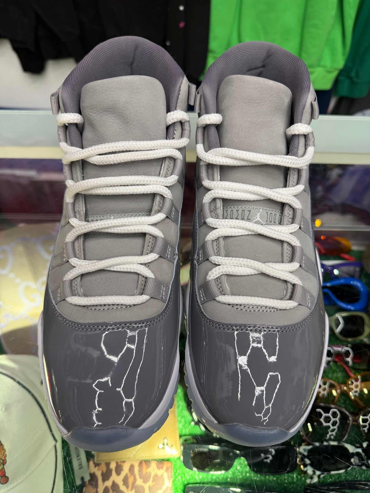 JORDAN 11 COOL GREY (PRE-OWNED W/ BOX)