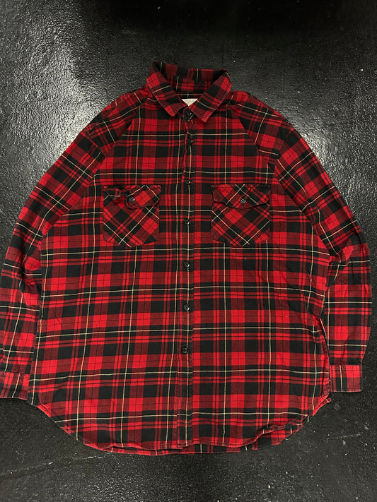 FEAR OF GOD FOG RED FLANNEL (PRE OWNED)