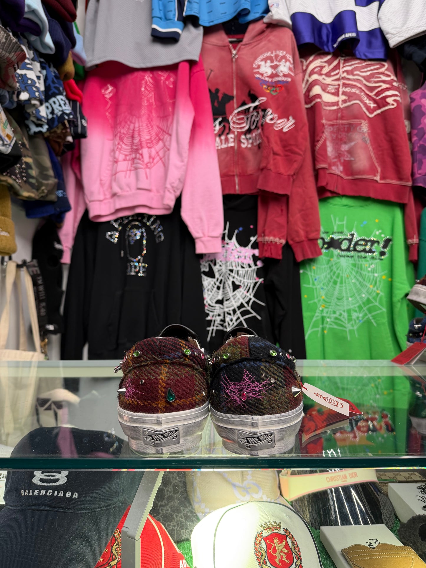HARRIS TWEED X VANS CLASSIC SLIP ON (BRAND NEW)