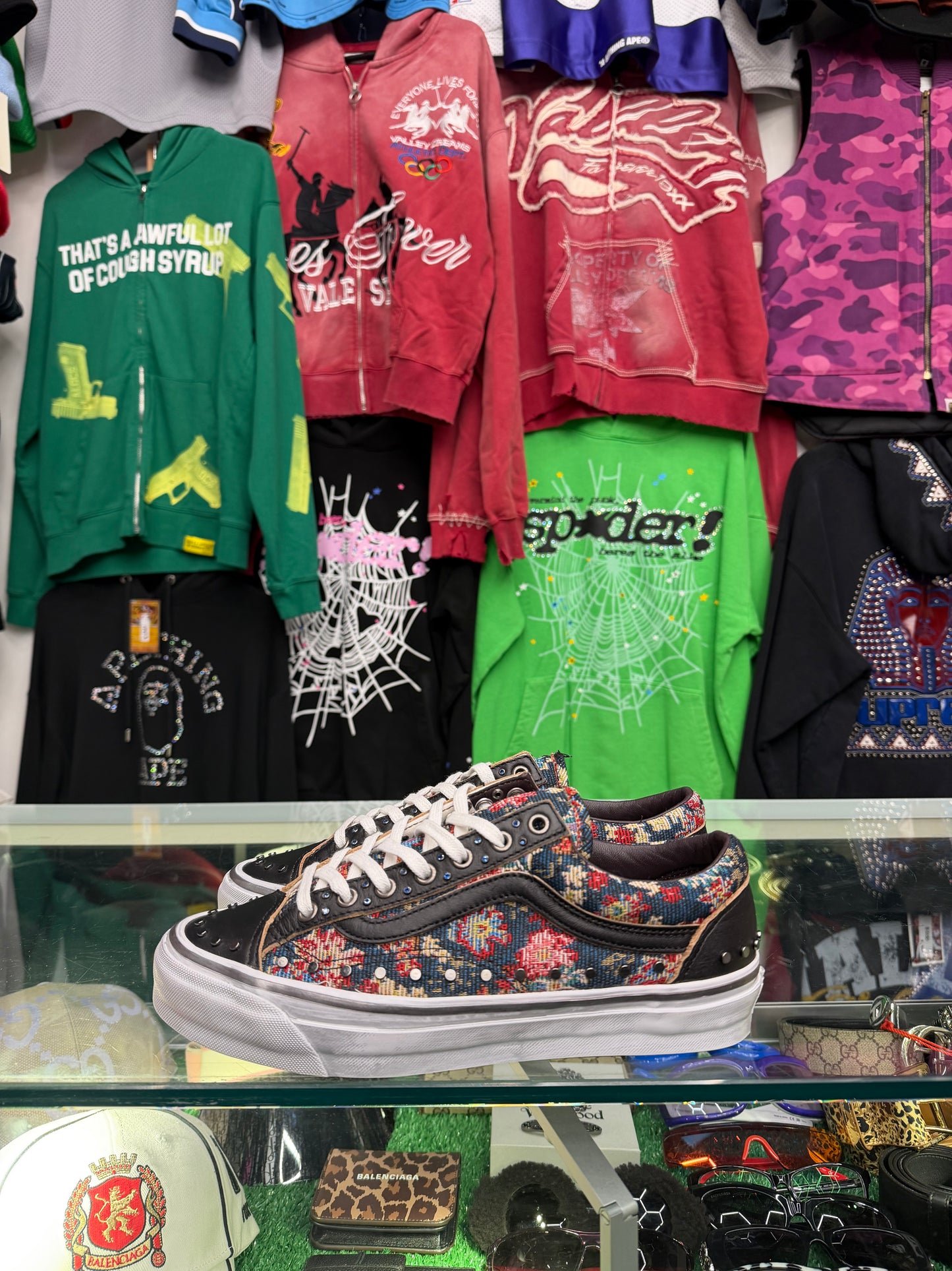 VANS OTW OLD SKOOL 36 FLORAL RIVETS (BRAND NEW)