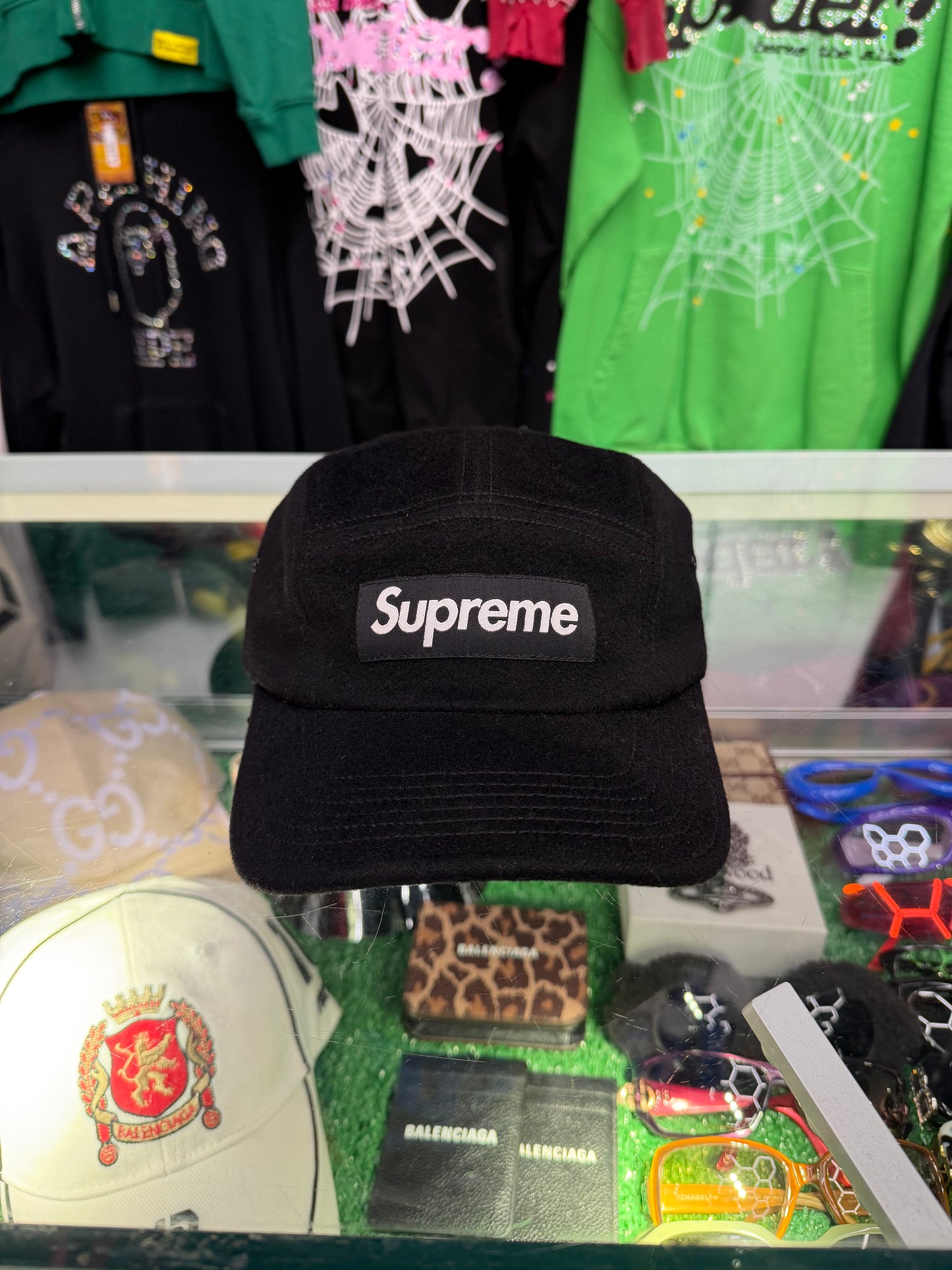 SUPREME WOOL CAMP HAT (PRE-OWNED)