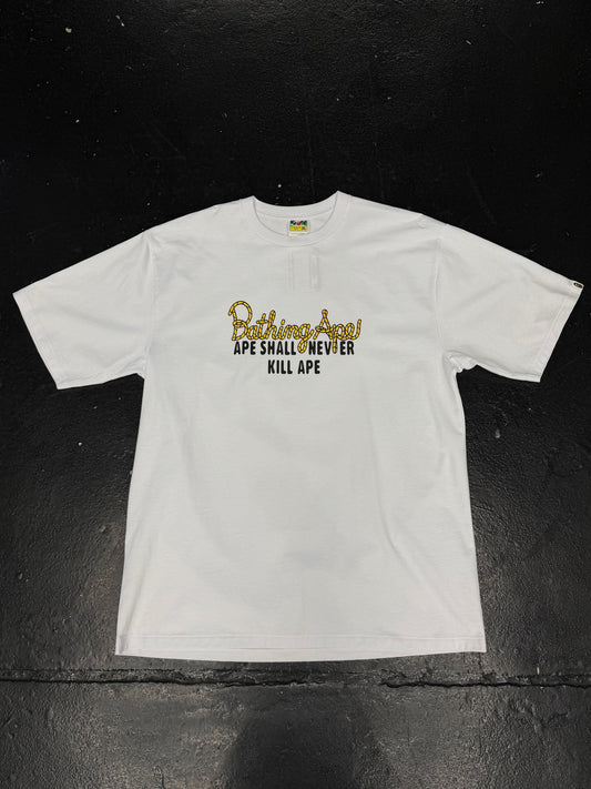 A BATHING APE BAPE CHAMPION LOGO TEE (BRAND NEW)
