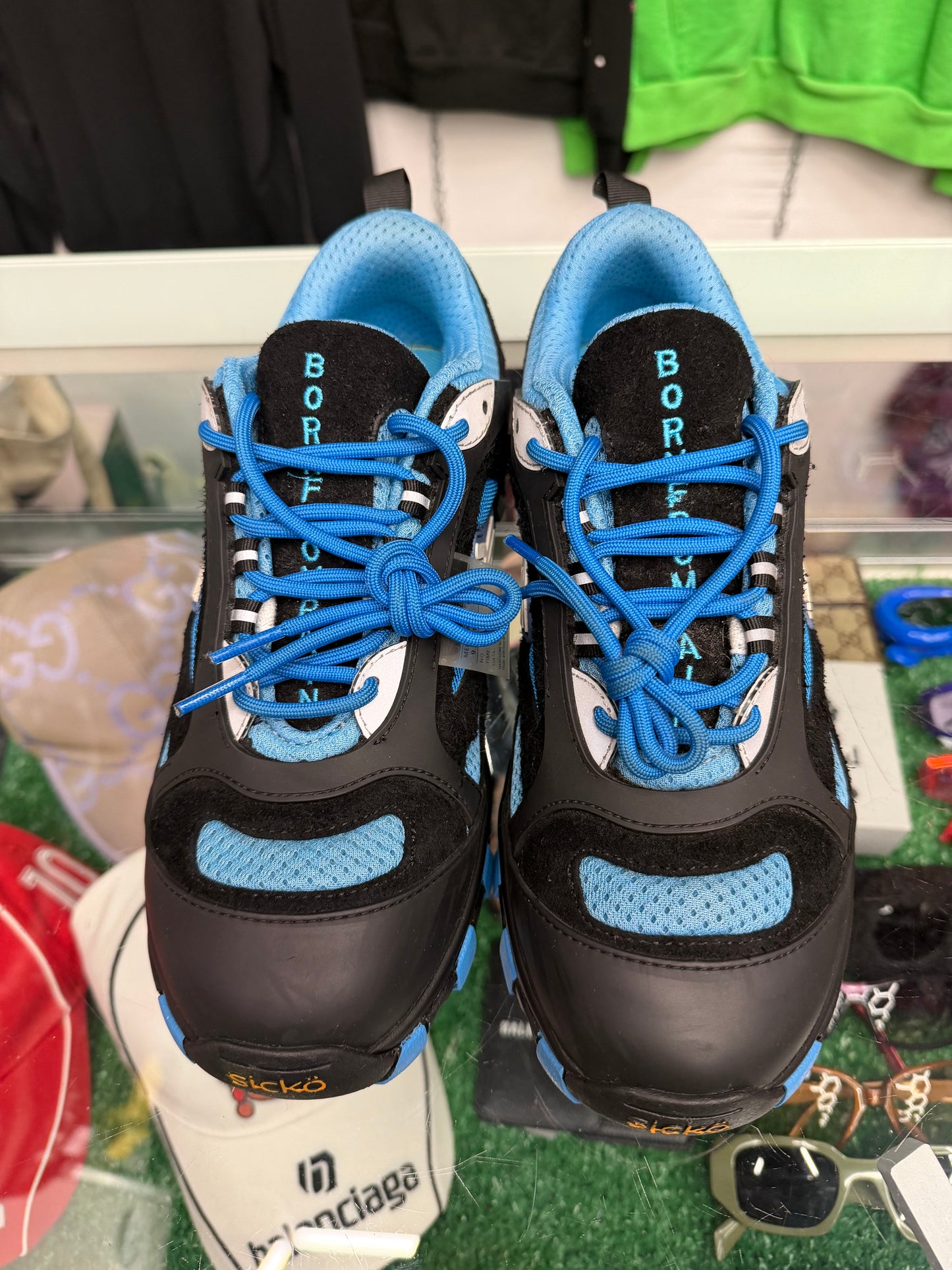 SICKO X VESSEL BLUE HIKING SHOE (PRE-OWNED W/ BOX)