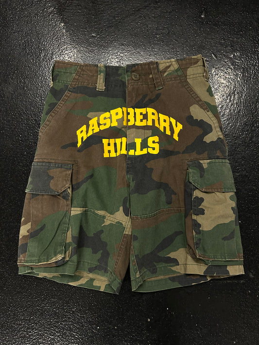 RASPBERRY HILLS CAMO PANTS (BRAND NEW)