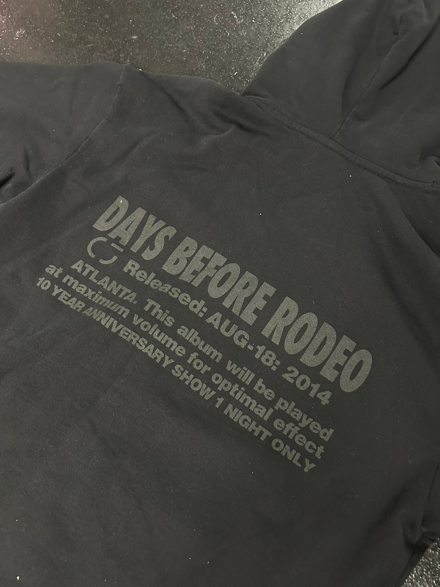TRAVIS SCOTT DAYS BEFORE RODEO HOODIE (BRAND NEW)