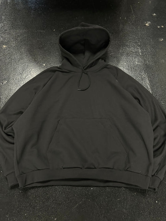YEEZY WEBSITE BLACK BLANK HOODIE (BRAND NEW)