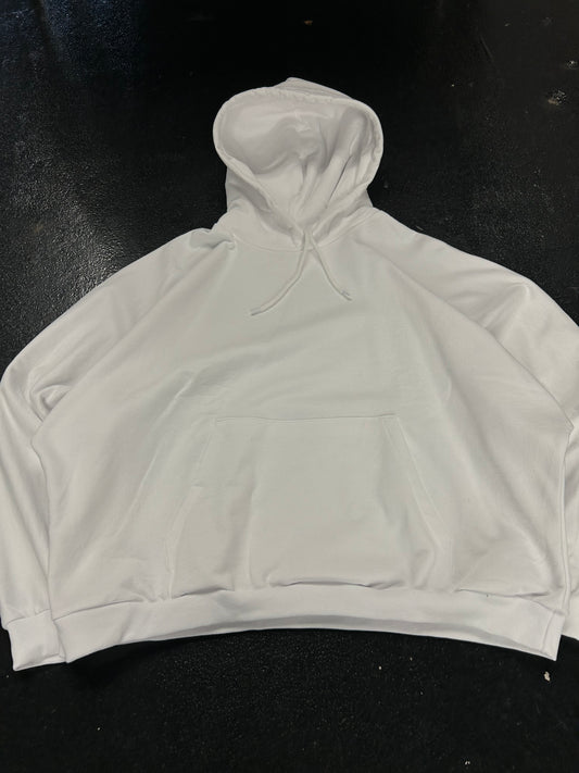 YEEZY WEBSITE WHITE BLANK HOODIE (BRAND NEW)