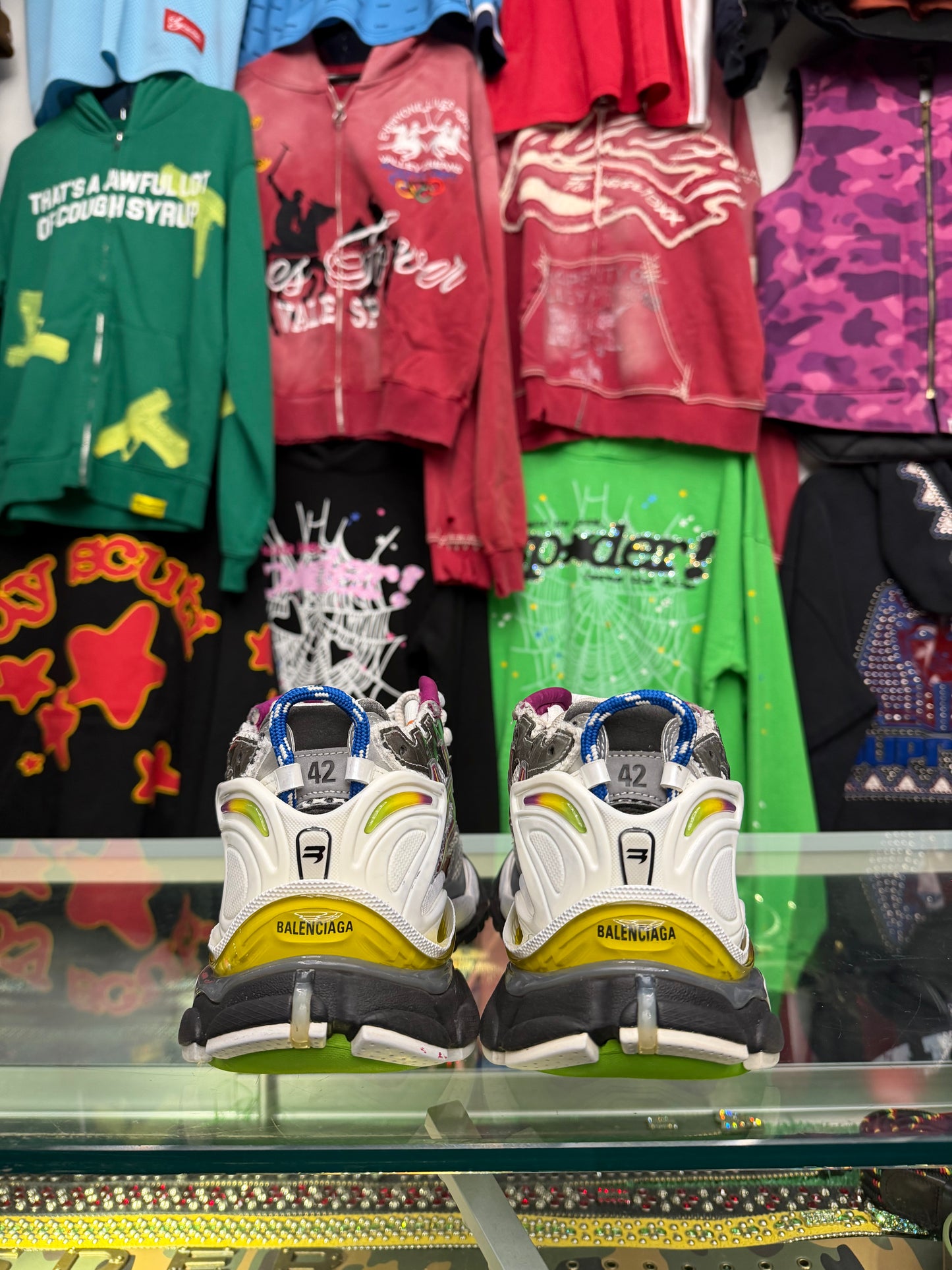BALENCIAGA MULTI COLOR RUNNER (PRE-OWNED)