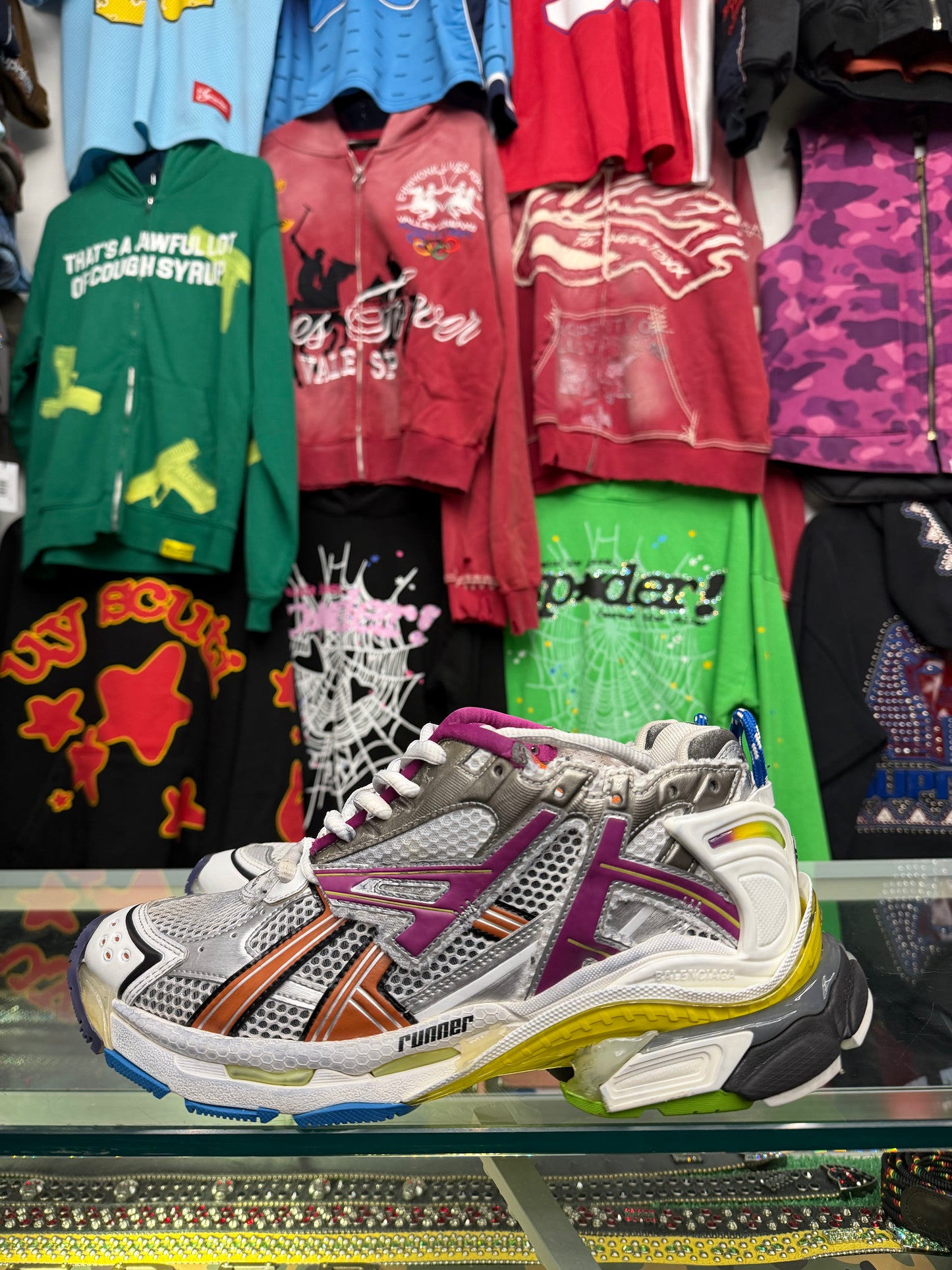 BALENCIAGA MULTI COLOR RUNNER (PRE-OWNED)