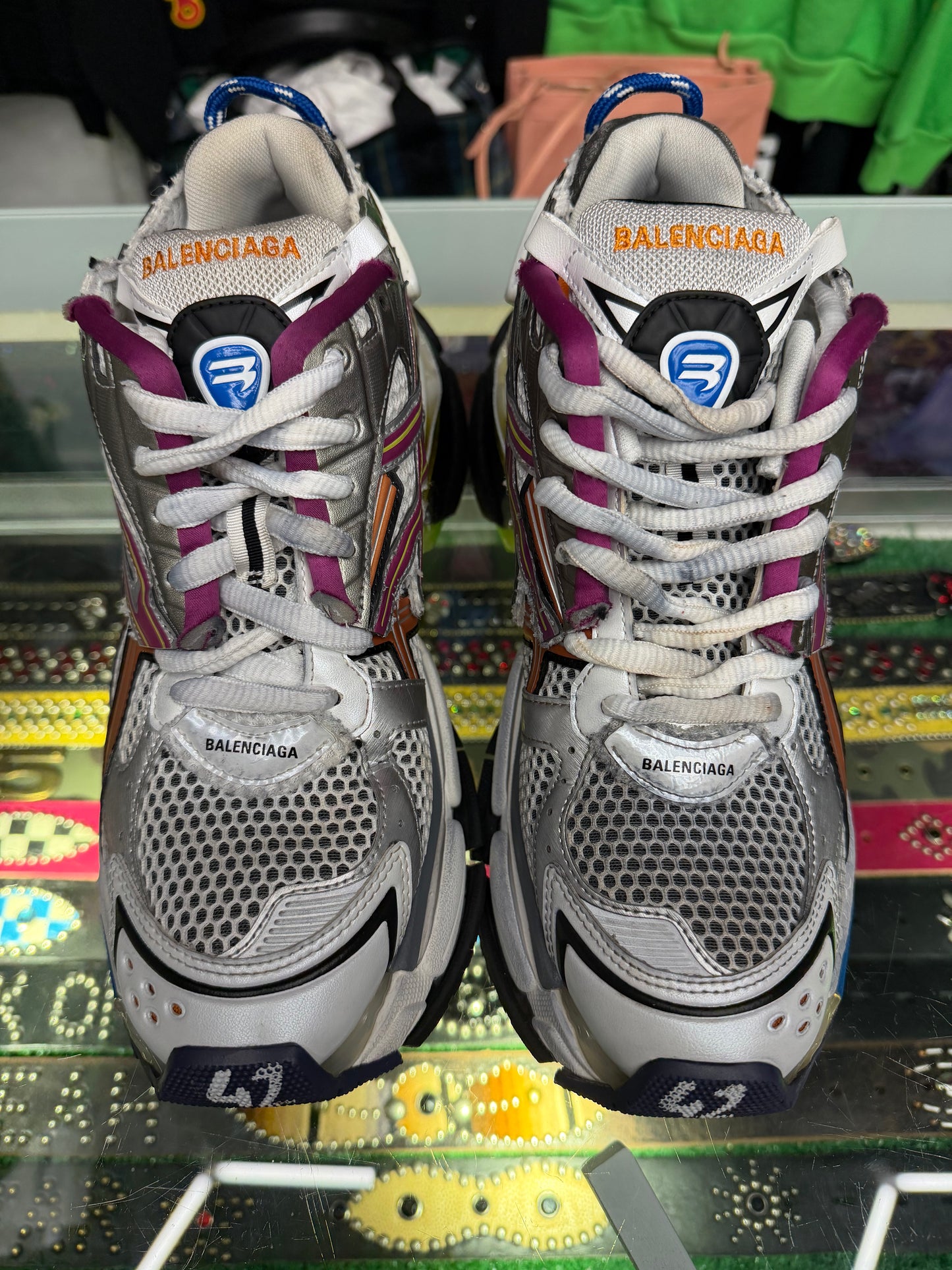 BALENCIAGA MULTI COLOR RUNNER (PRE-OWNED)