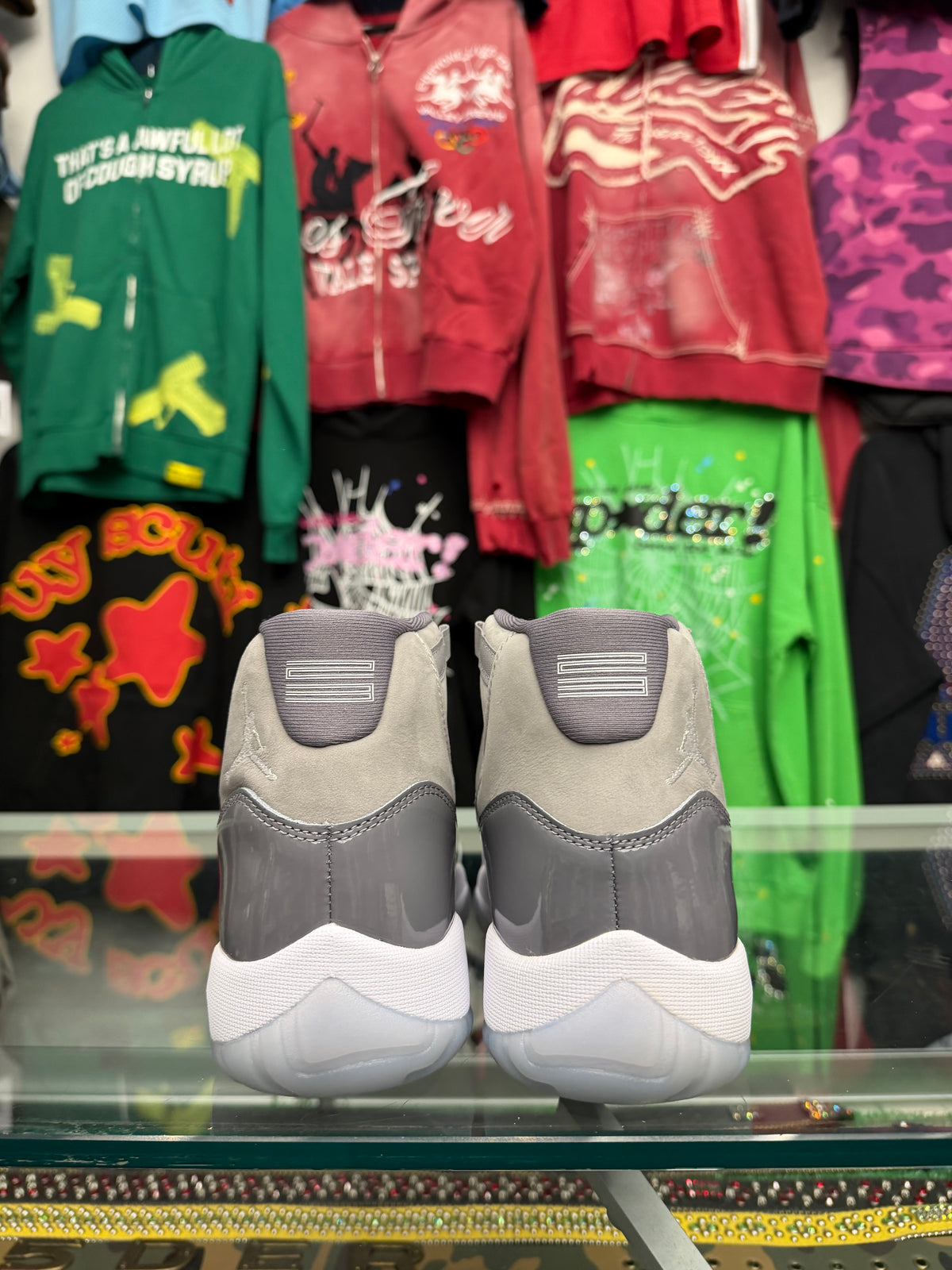 JORDAN 11 COOL GREY (PRE-OWNED W/ BOX)