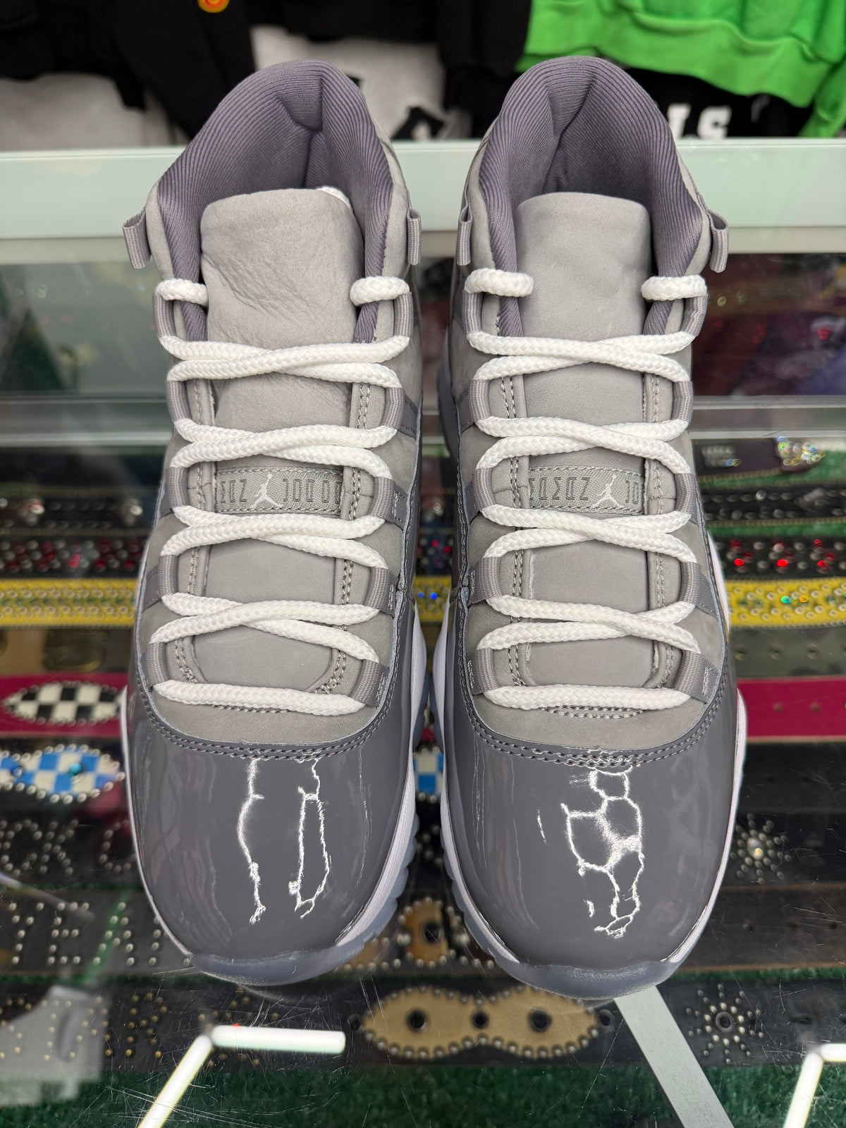 JORDAN 11 COOL GREY (PRE-OWNED W/ BOX)