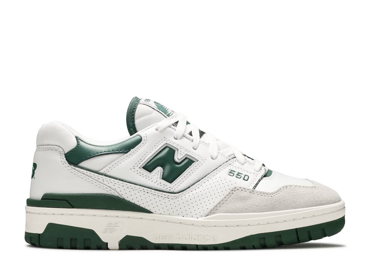 NEW BALANCE 550 WHITE GREEN (BRAND NEW)