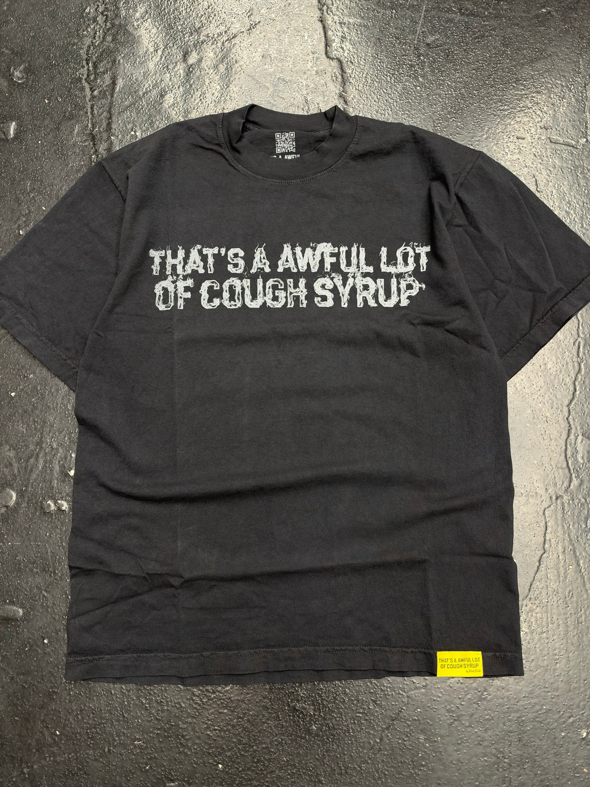 THATS A AWFUL LOT OF COUGH SYRUP SMOKE TEE ALOCS (BRAND NEW)