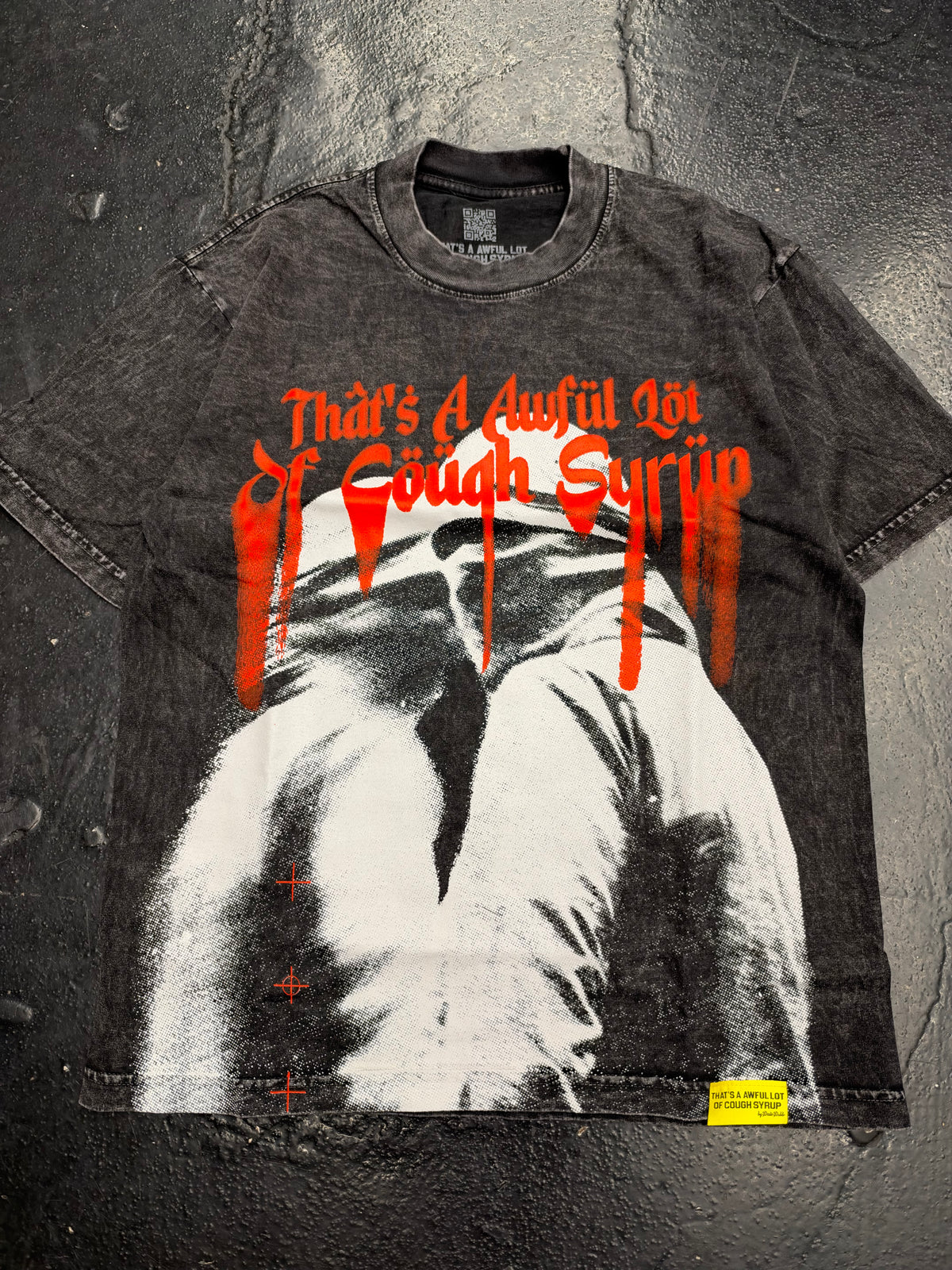 THATS A AWFUL LOT OF COUGH SYRUP ALOCS PARALYSIS TEE (BRAND NEW)